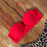 Maillot de bain léopard et rouge - Vignette | My Léopard