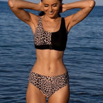 Maillot de bain léopard sportswear - Vignette | My Léopard