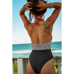 Maillot de Bain Rétro Floral & Léopard - Vignette | My Léopard