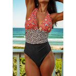 Maillot de Bain Rétro Floral & Léopard - Vignette | My Léopard