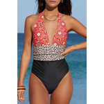 Maillot de Bain Rétro Floral & Léopard - Vignette | My Léopard