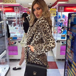 Abrigo de piel sintética de leopardo - Vignette | My Léopard