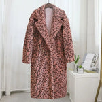 Pink Leopard Faux Fur Coat - Vignette | My Léopard