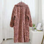 Pink Leopard Faux Fur Coat - Vignette | My Léopard