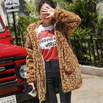 Abrigo con estampado de leopardo y orejas - Vignette | My Léopard