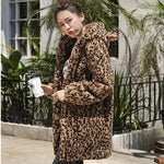 Abrigo con estampado de leopardo y orejas - Vignette | My Léopard