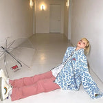 Manteau Léopard Bleu - Vignette | My Léopard