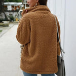 Manteau Léopard Camel à Poches - Vignette | My Léopard