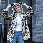Manteau Léopard Capuche - Vignette | My Léopard