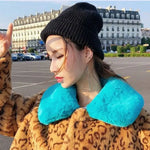 Manteau Léopard Col Bleu - Vignette | My Léopard