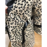 Manteau Léopard Détails Similicuir - Vignette | My Léopard