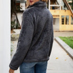 Manteau Léopard Style Aviateur Gris - Vignette | My Léopard