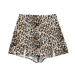 Leopard print culotte miniskirt - Vignette | My Léopard