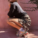 Mini Jupe Léopard à Froufrous - Vignette | My Léopard