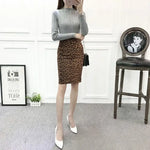 Brown Leopard Mini Skirt - Vignette | My Léopard