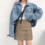 Mini Jupe Léopard Moulante - Vignette | My Léopard