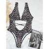Leopard Swimwear Women One Piece Swimsuit 2023 New Hollow