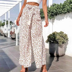 Pantalon Ample Léopard Blanc - Vignette | My Léopard