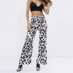 Pantalon Ample Léopard Satiné - Vignette | My Léopard