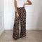 Pantalon flare léopard.