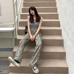 Pantalon Fluide Léopard Beige - Vignette | My Léopard