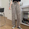 Pantalon léopard noué fluide.