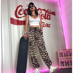 Pantalon Léopard Femme Style Décontracté - Vignette | My Léopard
