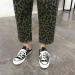 Pantalon Motif Léopard Kaki - Vignette | My Léopard