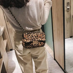 Amélie Brown Leopard Clutch - Vignette | My Léopard