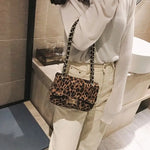 Amélie Brown Leopard Clutch - Vignette | My Léopard