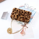 Leopard Faux Fur Clutch - Vignette | My Léopard