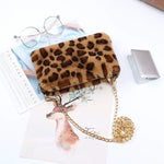 Leopard Faux Fur Clutch - Vignette | My Léopard