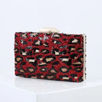 Pochette Léopard Minaudière Carrée - Vignette | My Léopard