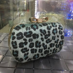 Pochette Léopard Noeud Bleue - Vignette | My Léopard