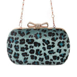 Pochette Léopard Noeud Bleue - Vignette | My Léopard