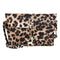 Pochette tendance léopard beige.