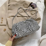 Black and White Leopard Evening Clutch - Vignette | My Léopard