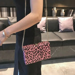 Pochette Soirée Léopard Rose - Vignette | My Léopard