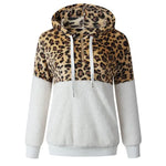 White Leopard Hooded Sweater - Vignette | My Léopard