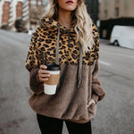 Red Khaki Leopard Hoodie - Vignette | My Léopard