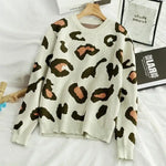 Pull Amour Léopard Beige - Vignette | My Léopard