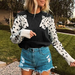 Women's Leopard Print Sweater - Vignette | My Léopard