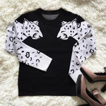 Women's Leopard Print Sweater - Vignette | My Léopard