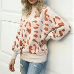 Pull Léopard Col Cheminé - Vignette | My Léopard