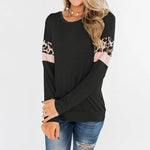 Black Casual Leopard Sweater - Vignette | My Léopard