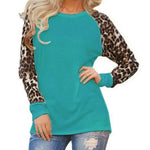 Women's Trendy Blue Leopard Sweater - Vignette | My Léopard