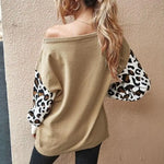 Long Sleeve Leopard Sweater - Vignette | My Léopard