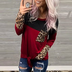 Pull Léopard Rouge Femme - Vignette | My Léopard