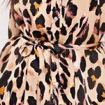 Robe Chemise Léopard Beige - Vignette | My Léopard