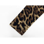 Leopard and Black Long Pencil Dress - Vignette | My Léopard